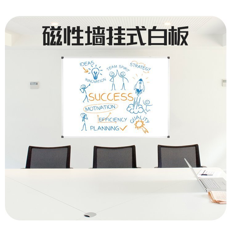 M92雙向雙面懸掛磁吸寫字白板產(chǎn)品詳情
