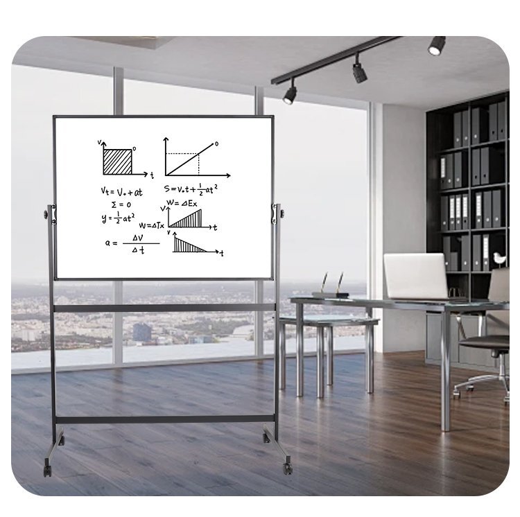 M93可調(diào)節(jié)H型雙面磁吸移動支架白板產(chǎn)品詳情