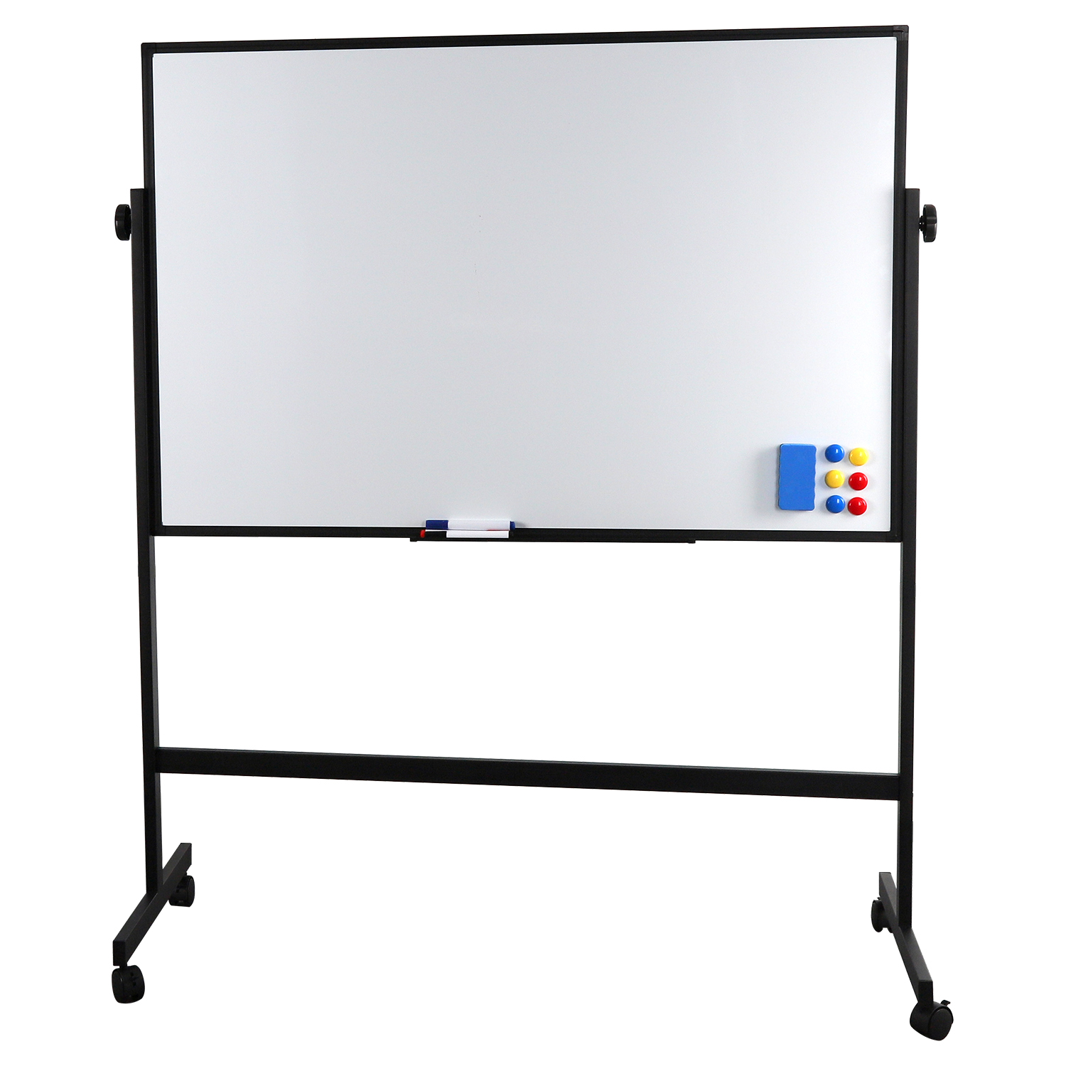 H型雙面移動支架白板-90x120 90x180定制